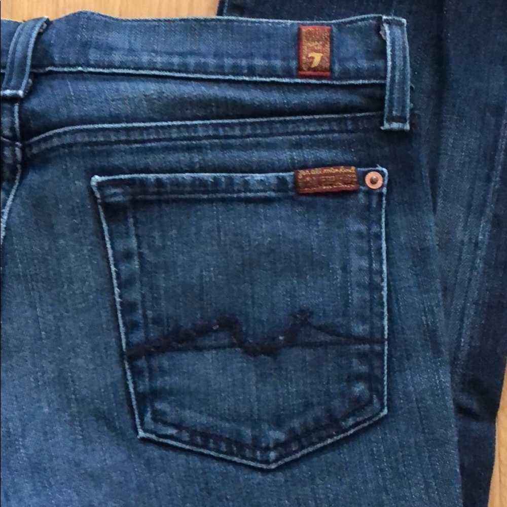 7 for all mankind bootcut jeans - Picture 2 of 3